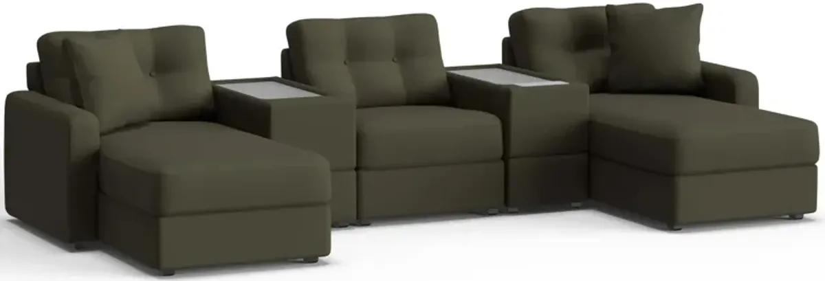 ModularOne 5-pc. Sectional w/One Power Console