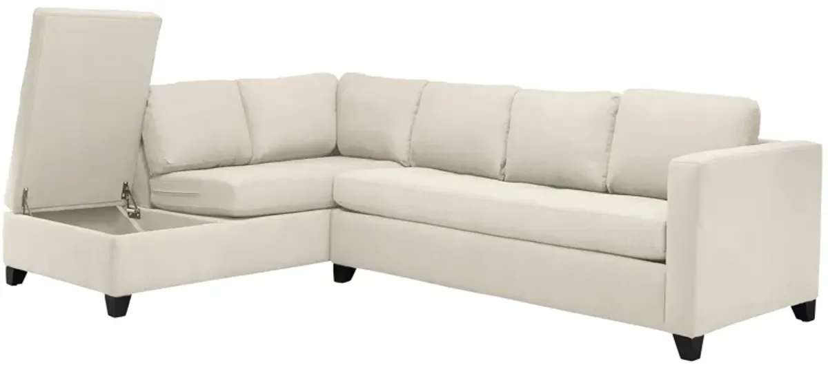 Dexter 2-pc. Sofa Chaise w/Queen Sleeper