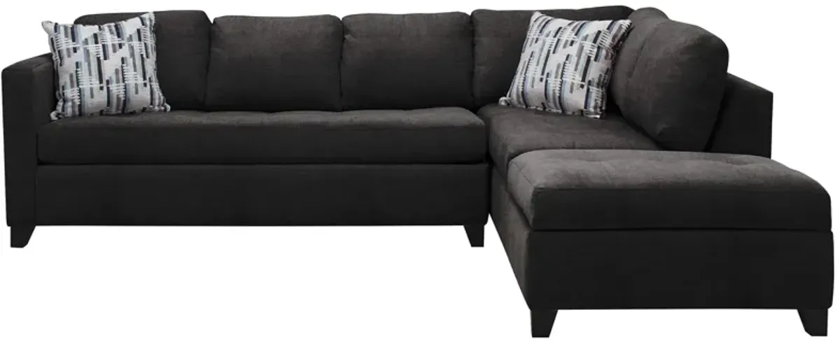 Dexter 2-pc. Sofa Chaise w/Queen Sleeper