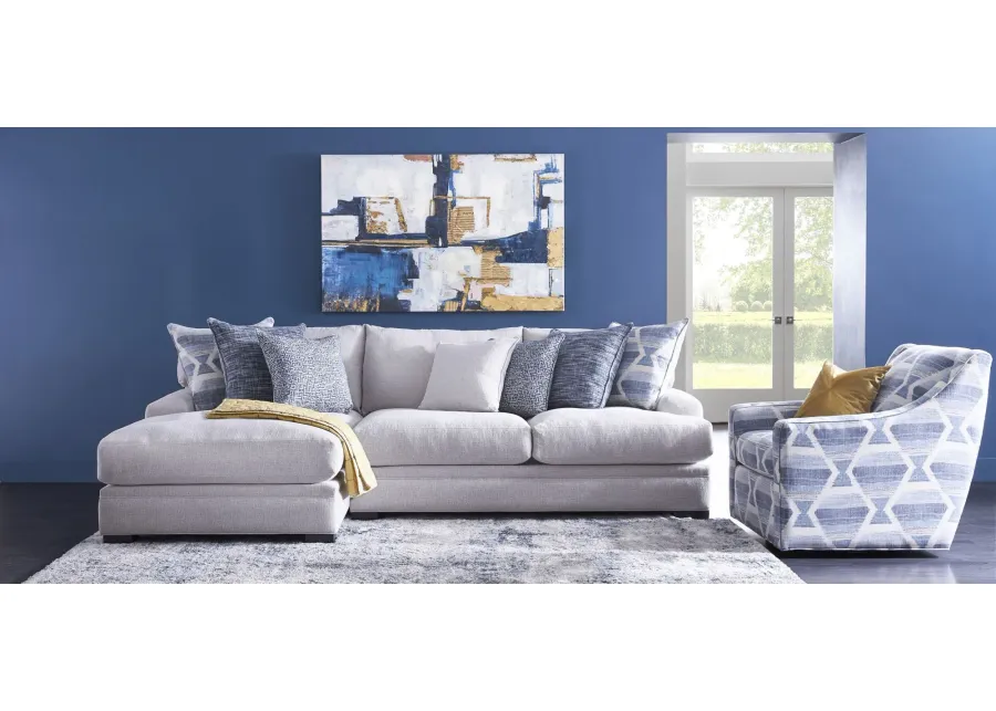 Braelyn 2-pc. Sectional in Braxton Ceramic by H.M. Richards