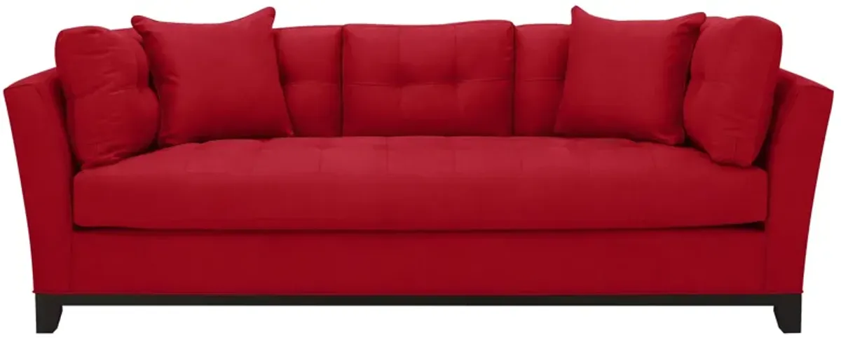 Cityscape Sofa in Cardinal by H.M. Richards