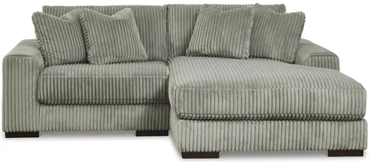 Lindyn 2-pc. Chaise Sectional in Fog by Ashley Furniture