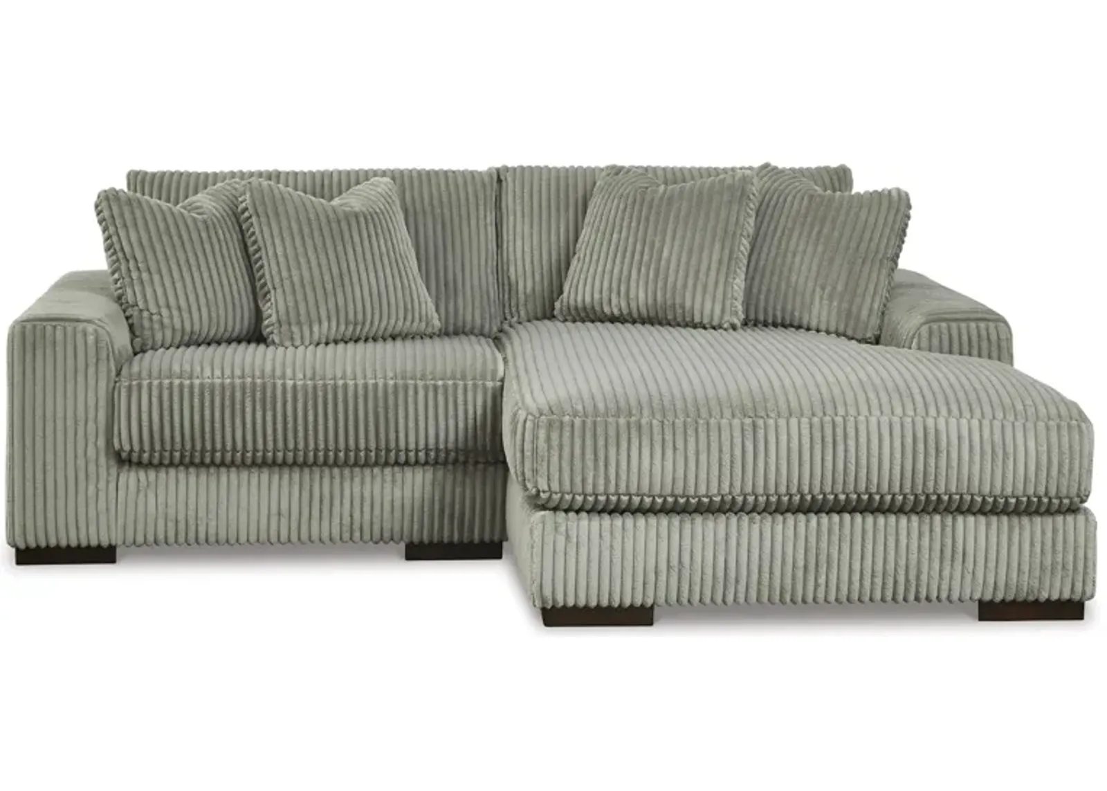 Lindyn 2-pc. Chaise Sectional in Fog by Ashley Furniture