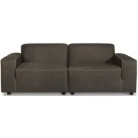 Allena 2-pc. Sectional Loveseat in Gunmetal by Ashley Furniture