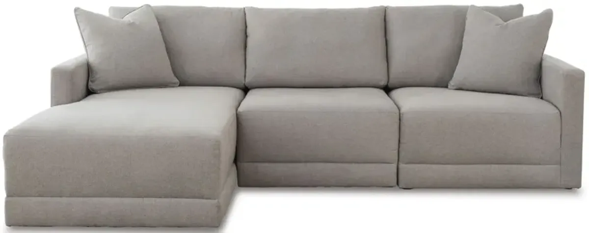 Katany 3-pc. Sectional with Chaise in Shadow by Ashley Furniture