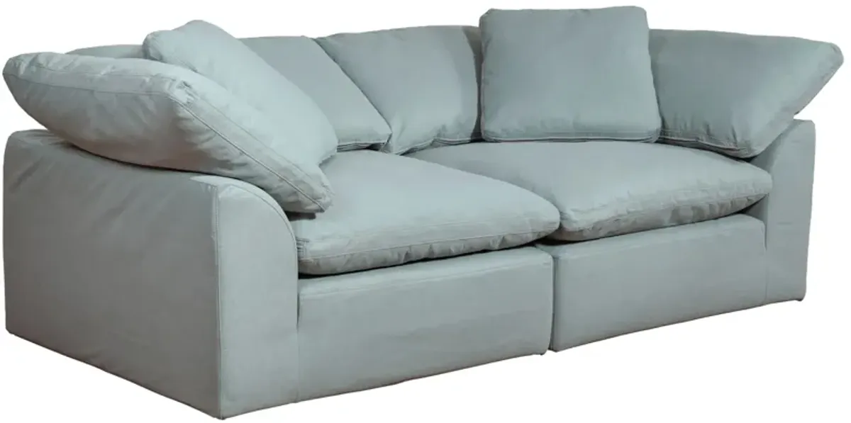 Puff Slipcover 2-pc.Sectional