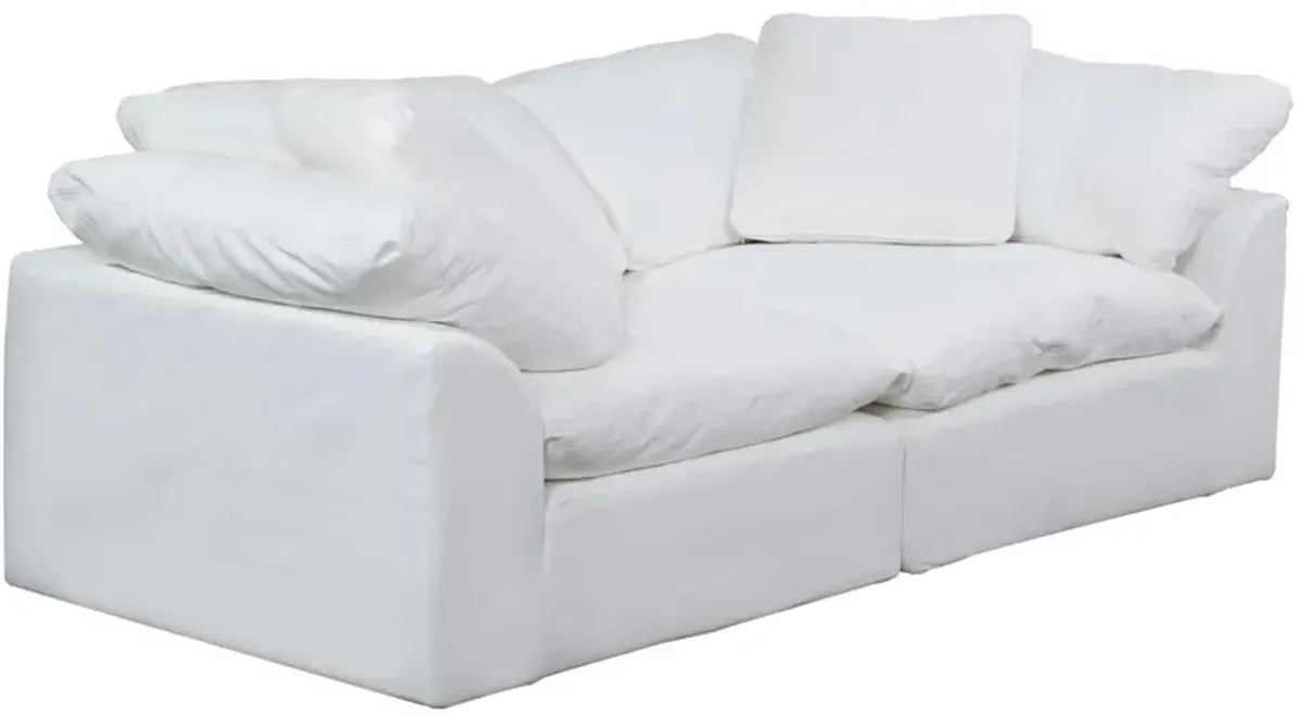 Puff Slipcover 2-pc.Sectional