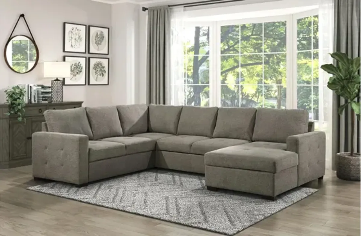 Malcolm 3-pc. Sectional With Hidden Storage