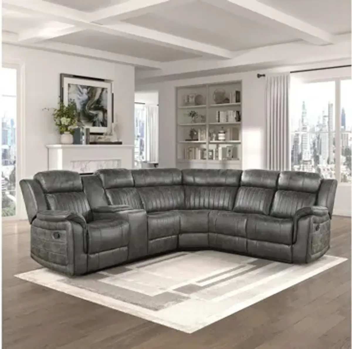 Spivey 3-pc. Reclining Sectional