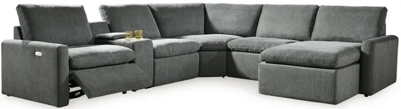 Hartsdale 6-pc. Right Arm Facing Reclining Chaise Sectional