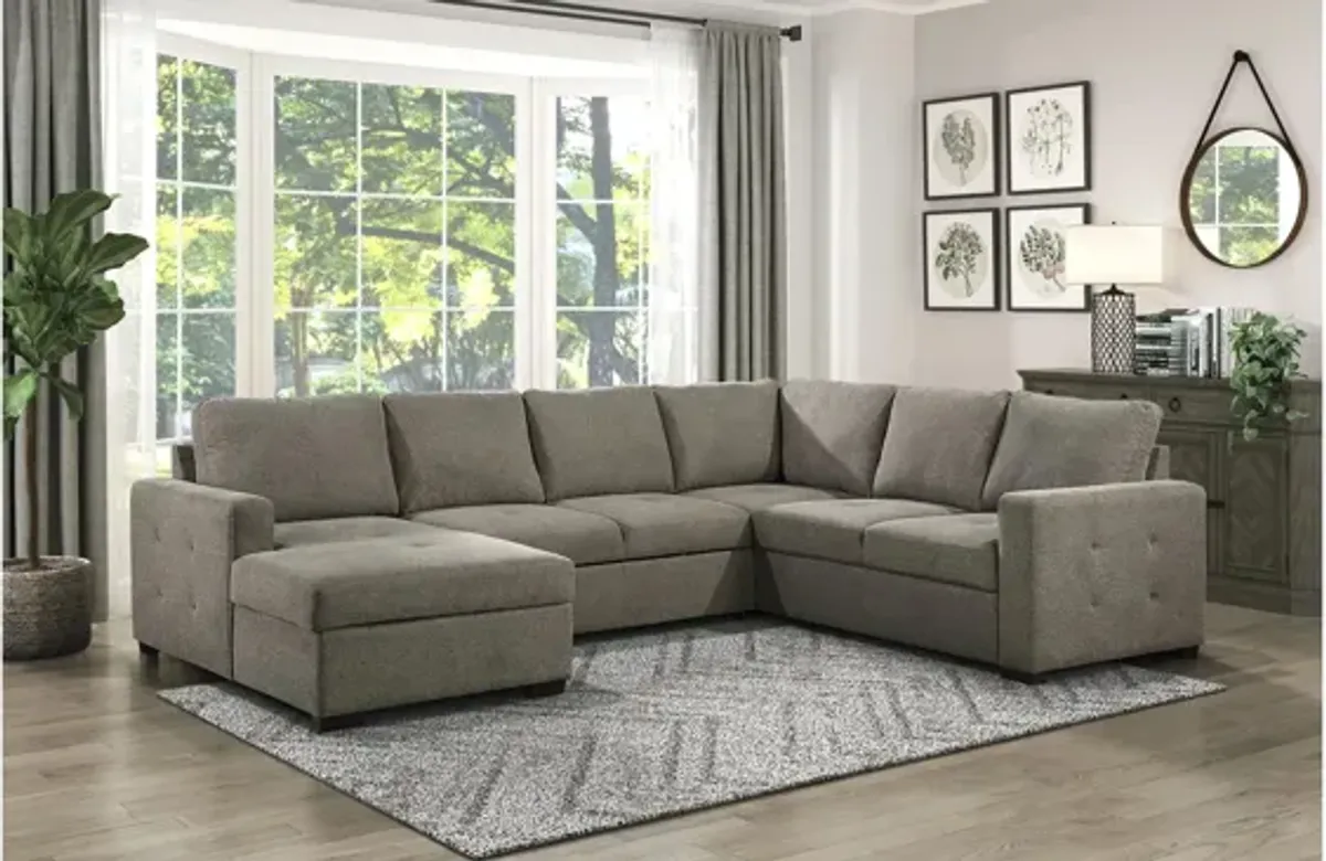 Malcolm 3-pc. Sectional With Hidden Storage