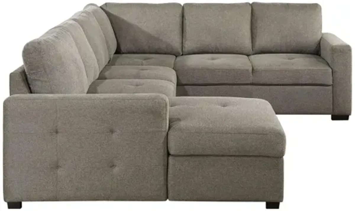 Malcolm 3-pc. Sectional With Hidden Storage