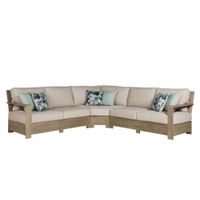 Silo Point Contemporary 3 pc. Sectional in Brown by Ashley Furniture