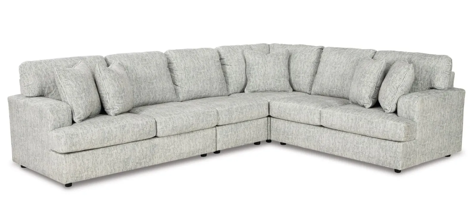 Playwrite 4-pc. Sectional in Gray by Ashley Furniture