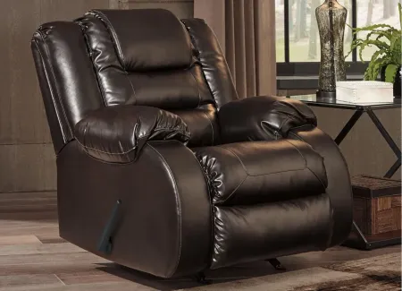Vacherie Recliner in Chocolate by Ashley Furniture