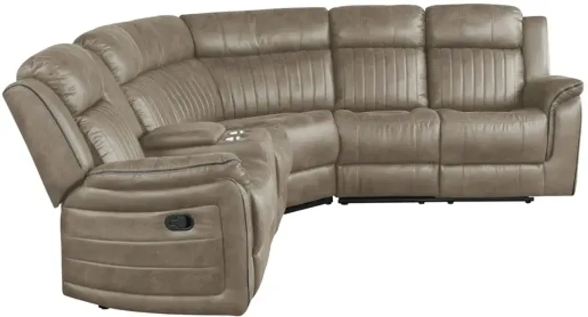 Spivey 3-pc. Reclining Sectional