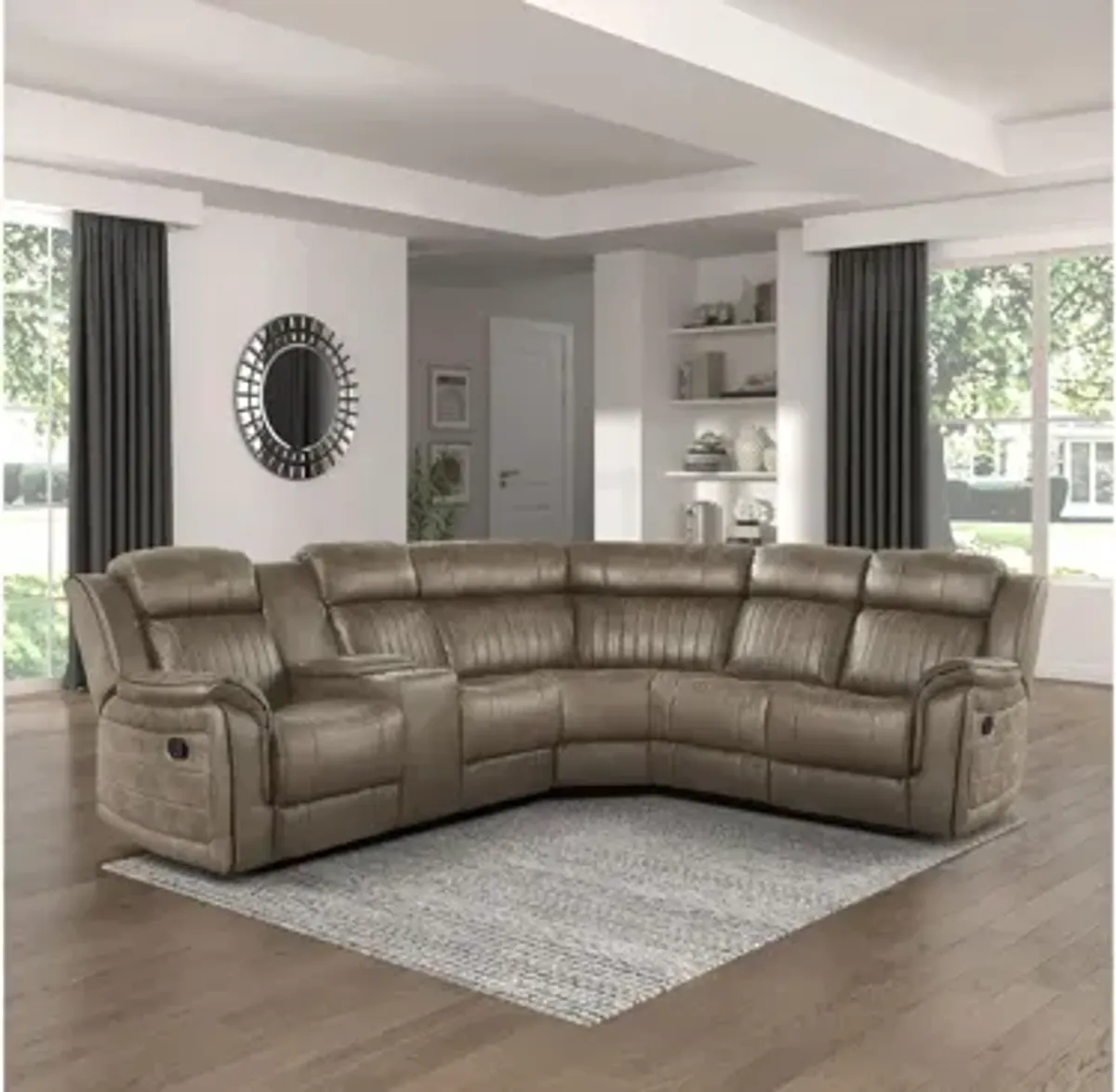 Spivey 3-pc. Reclining Sectional