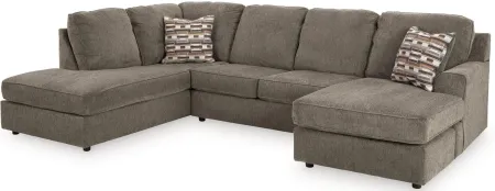 O'Phannon 2-pc. Sectional with Chaise in Putty by Ashley Furniture