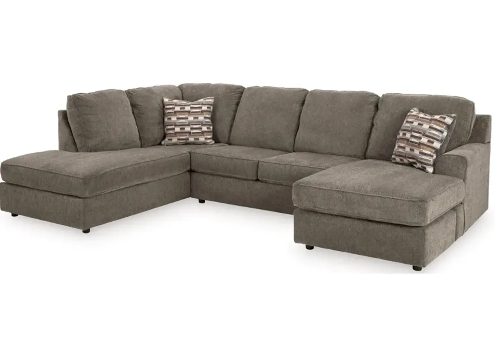 O'Phannon 2-pc. Sectional with Chaise in Putty by Ashley Furniture