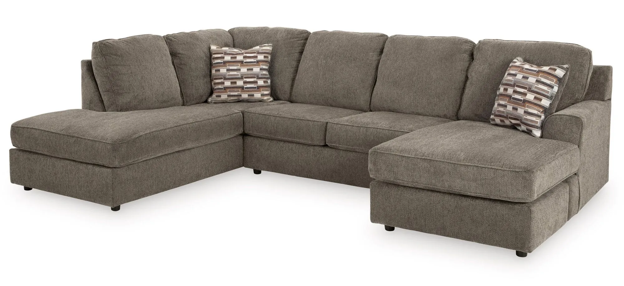 O'Phannon 2-pc. Sectional with Chaise in Putty by Ashley Furniture