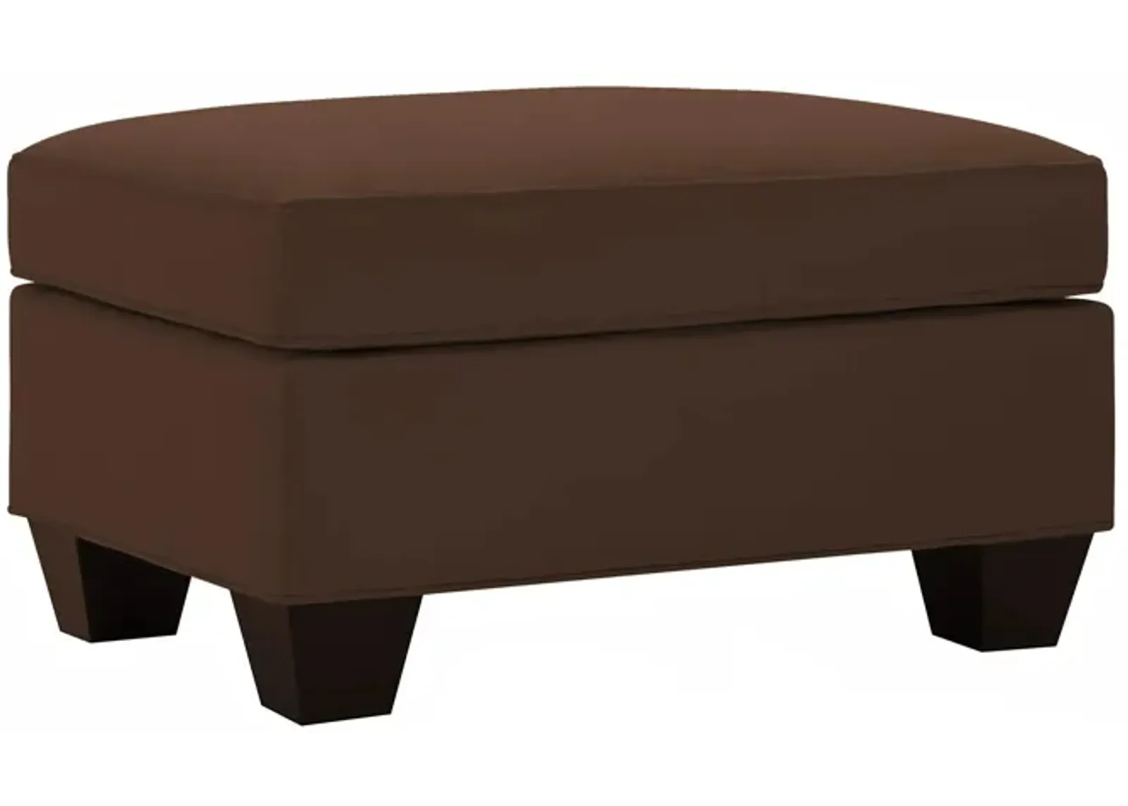 Briarwood Microfiber Ottoman