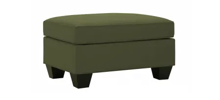 Briarwood Microfiber Ottoman in Suede So Soft Pine by H.M. Richards