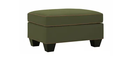 Briarwood Microfiber Ottoman in Suede So Soft Pine/Khaki by H.M. Richards