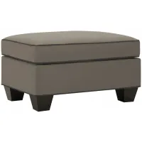 Briarwood Microfiber Ottoman in Suede So Soft Mineral/Slate by H.M. Richards