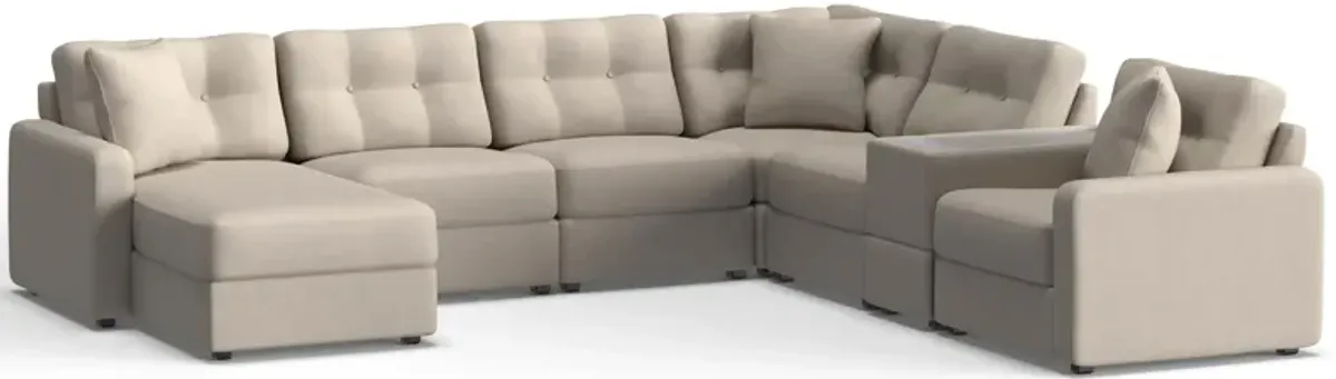 ModularOne 7-pc. Sectional w/One Power Console