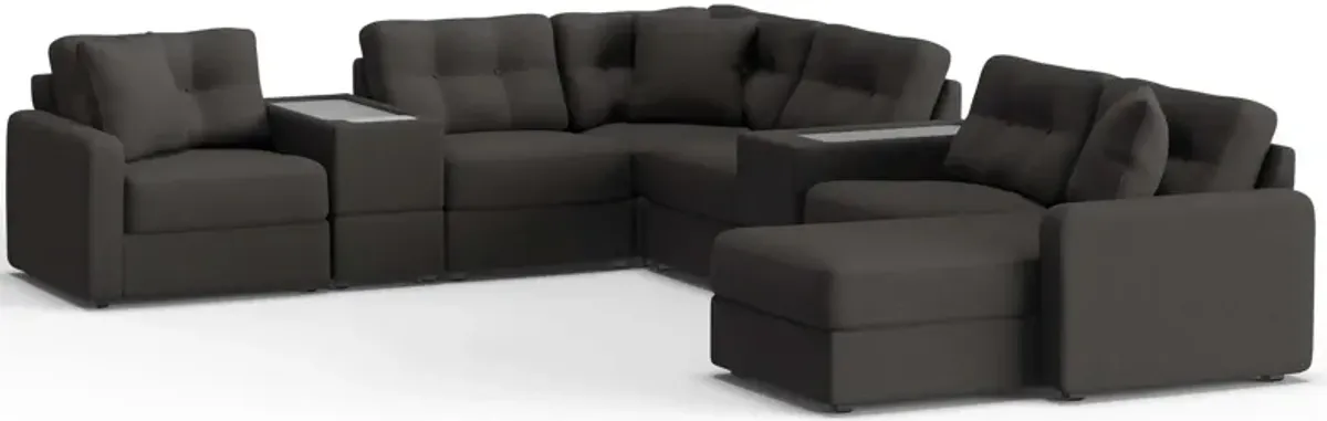 ModularOne 8-pc. Sectional w/One Power Console