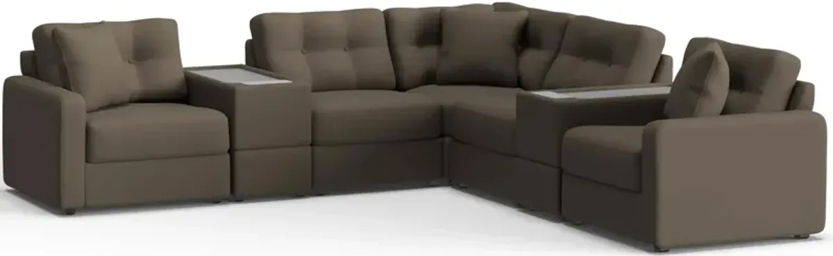 ModularOne 7-pc. Sectional w/Two PowerConsole