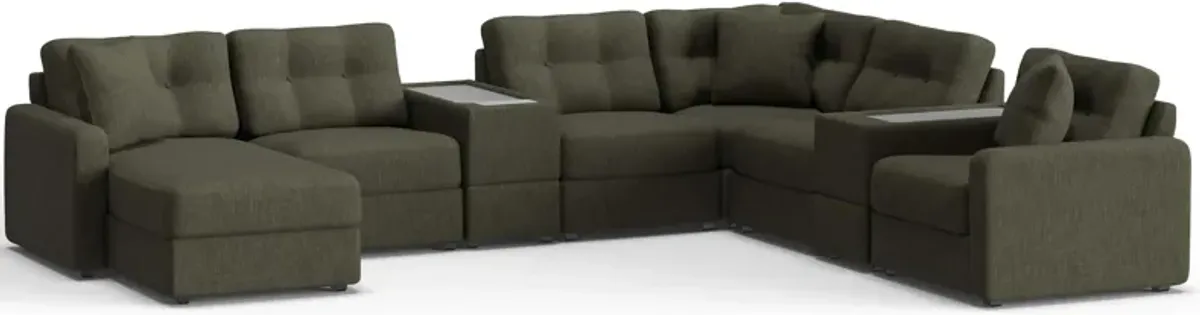 ModularOne 8-pc. Sectional w/One Power Console