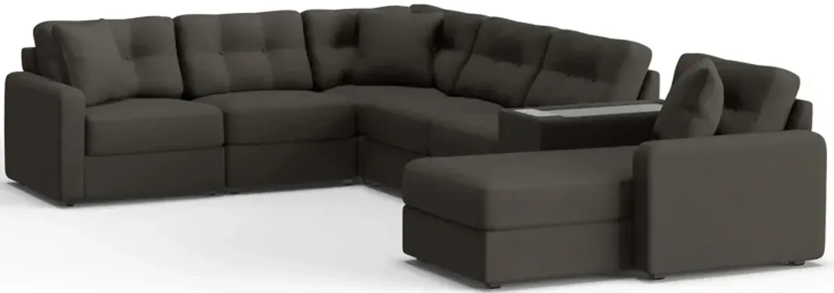 ModularOne 7-pc. Sectional w/One Power Console