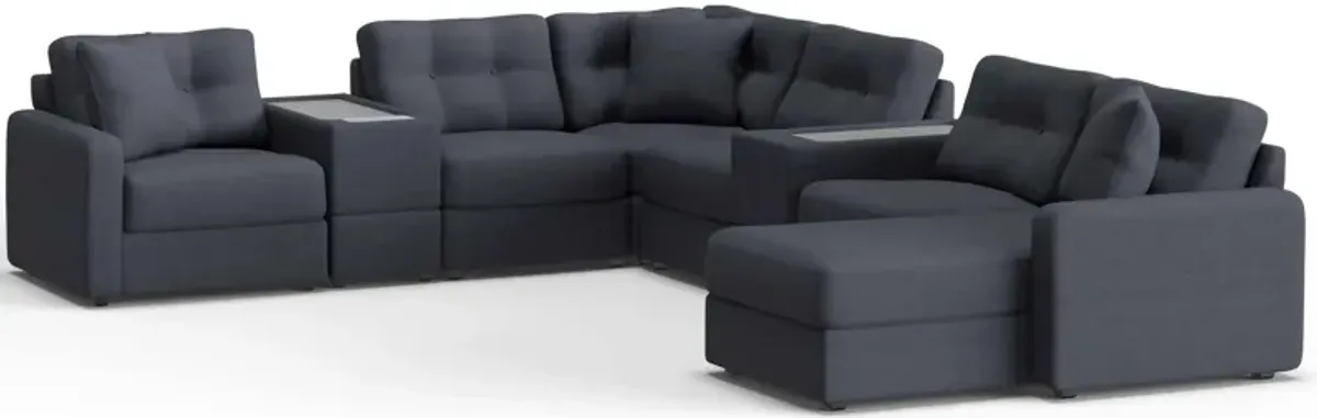 ModularOne 8-pc. Sectional w/One Power Console