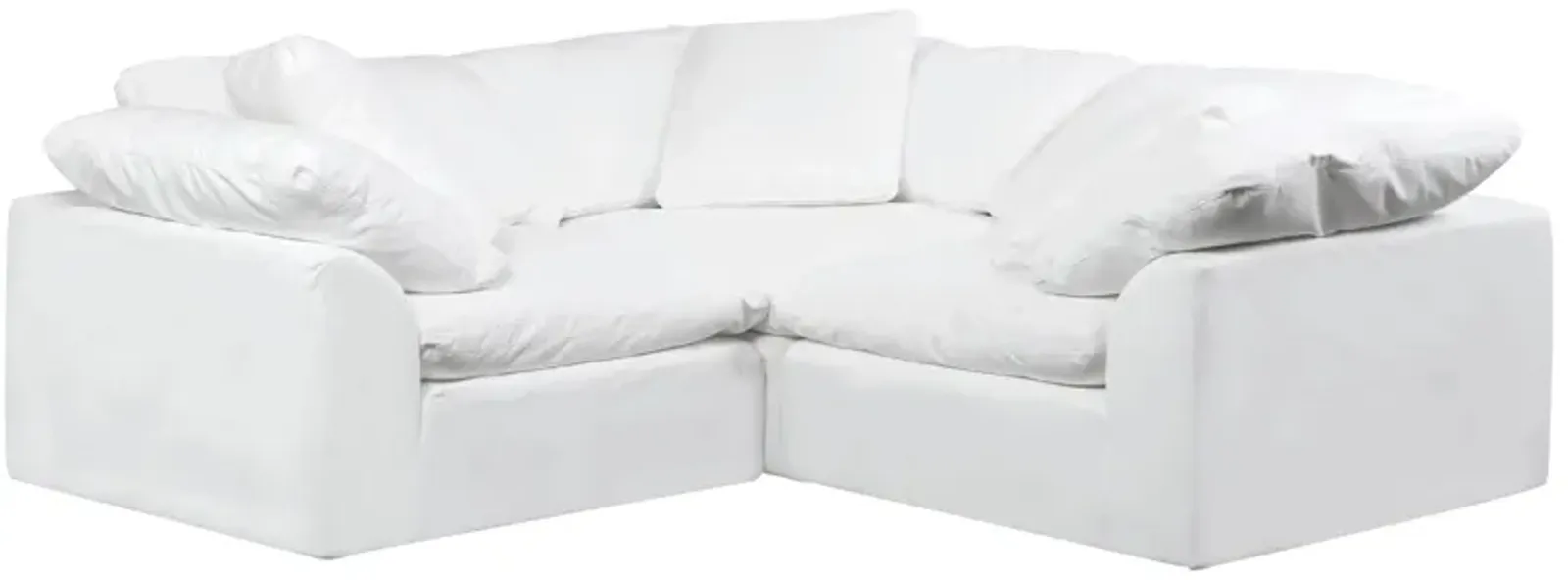 Puff Slipcover 3-pc. Sectional