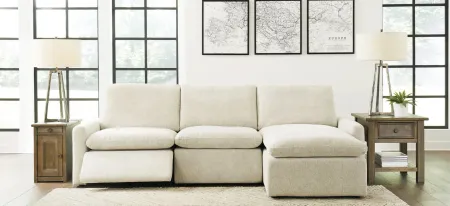 Hartsdale 3-pc.. Right Arm Facing Reclining Chaise Sofa in Linen by Ashley Furniture