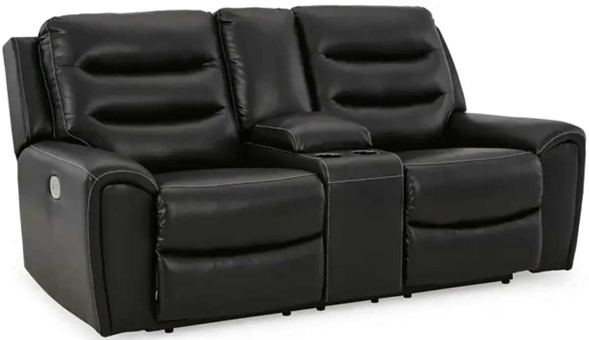 Warlin Power Reclining Loveseat with Console