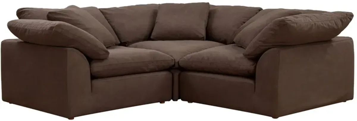 Puff Slipcover 3-pc. Sectional