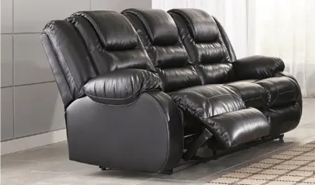 Vacherie Reclining Sofa in Black by Ashley Furniture