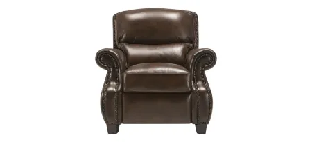Romano Leather Recliner in Antique Tobacco by Bellanest