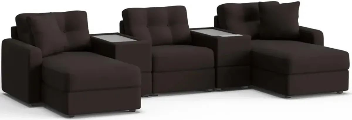 ModularOne 5-pc. Sectional w/One Power Console