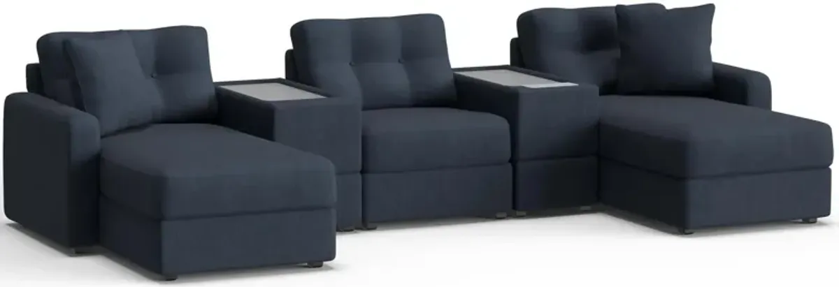 ModularOne 5-pc. Sectional w/One Power Console