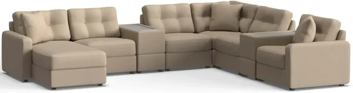 ModularOne 8-pc. Sectional w/One Power Console