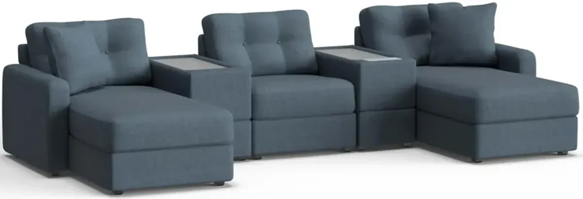 ModularOne 5-pc. Sectional w/One Power Console