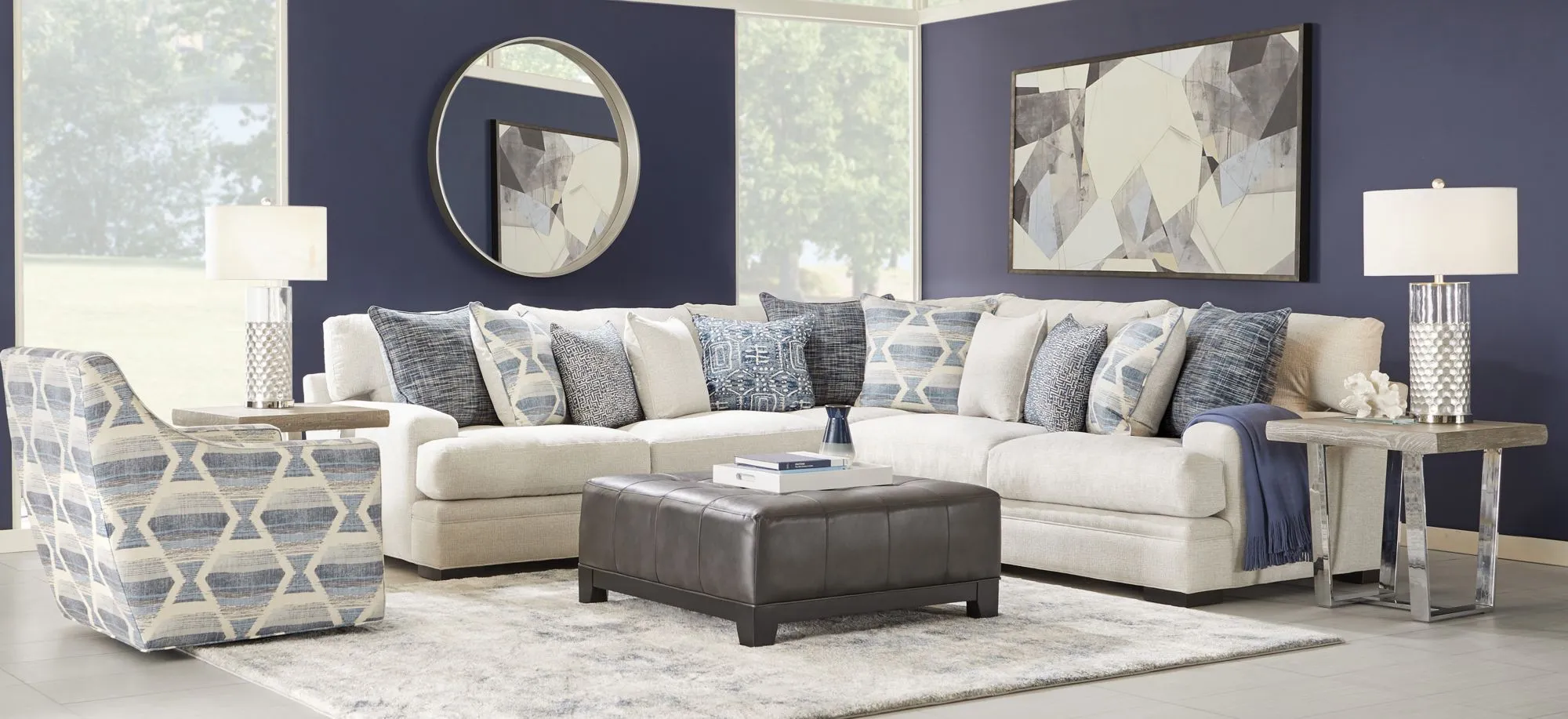 Braelyn 3-pc. Sectional in Braxton Ceramic by H.M. Richards