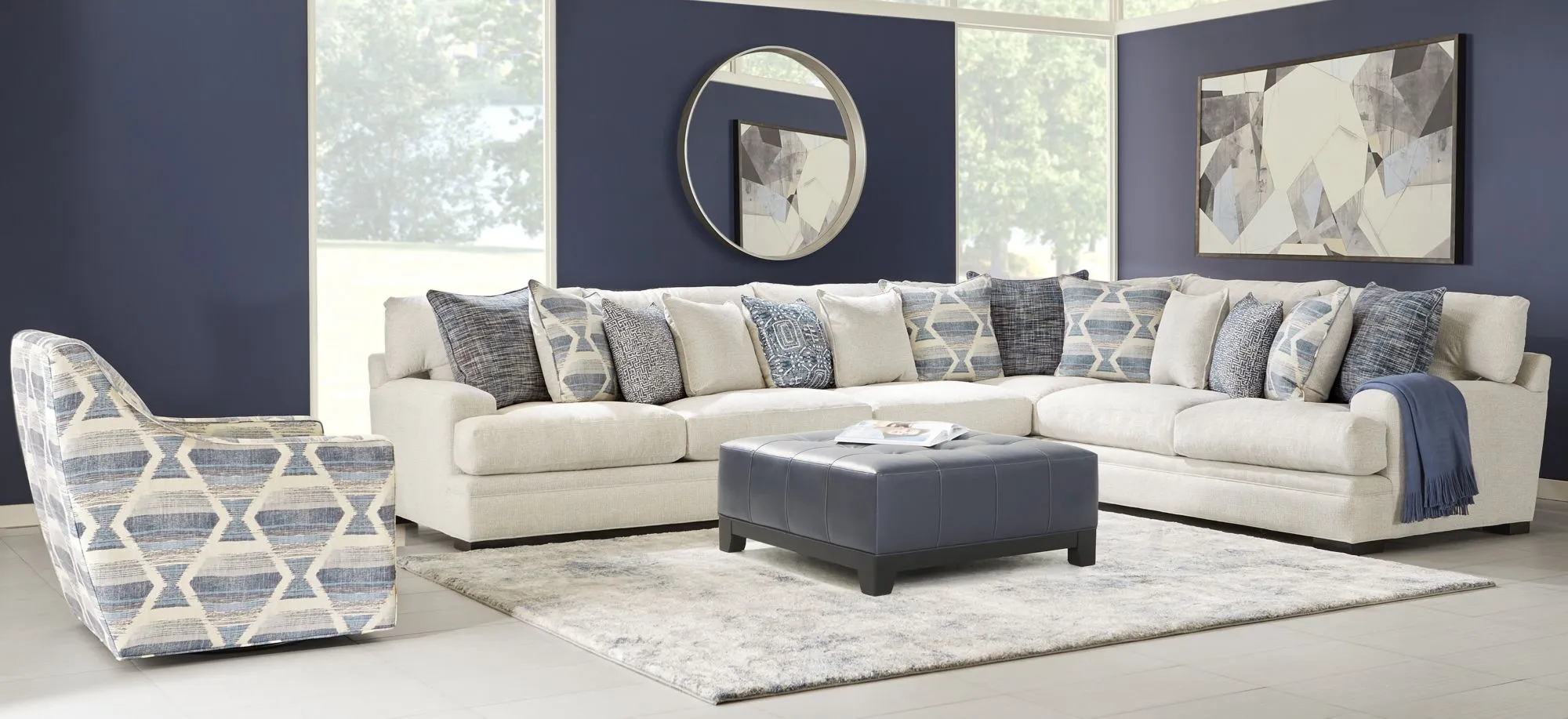 Braelyn 4-pc. Sectional in Braxton Ceramic by H.M. Richards