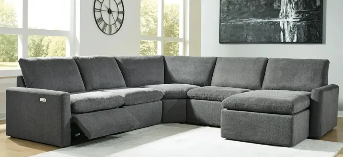 Hartsdale 5-Pc Power Chaise Sectional