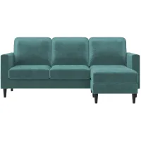 Strummer Reversible Sectional Sofa in Light Green by DOREL HOME FURNISHINGS