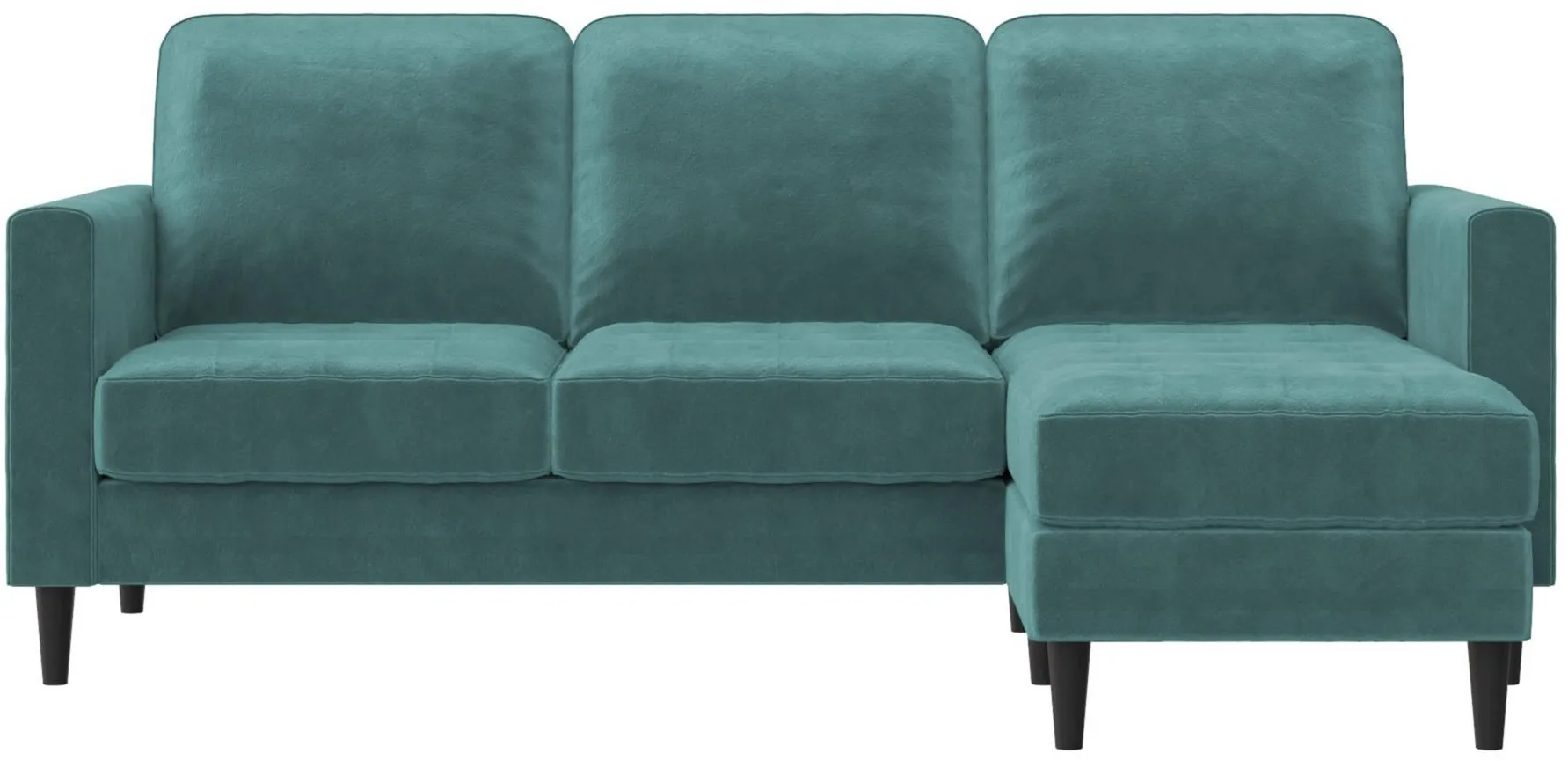 Strummer Reversible Sectional Sofa in Light Green by DOREL HOME FURNISHINGS