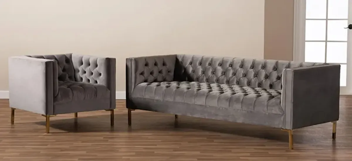 Zanetta 2-pc. Sofa and Lounge Chair Set